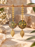 Load image into Gallery viewer, Laurel Orgonite Earrings