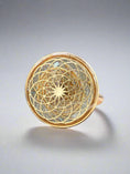 Load image into Gallery viewer, Flow orgonite ring- Medium - Torus