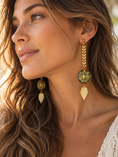 Load image into Gallery viewer, Laurel Orgonite Earrings
