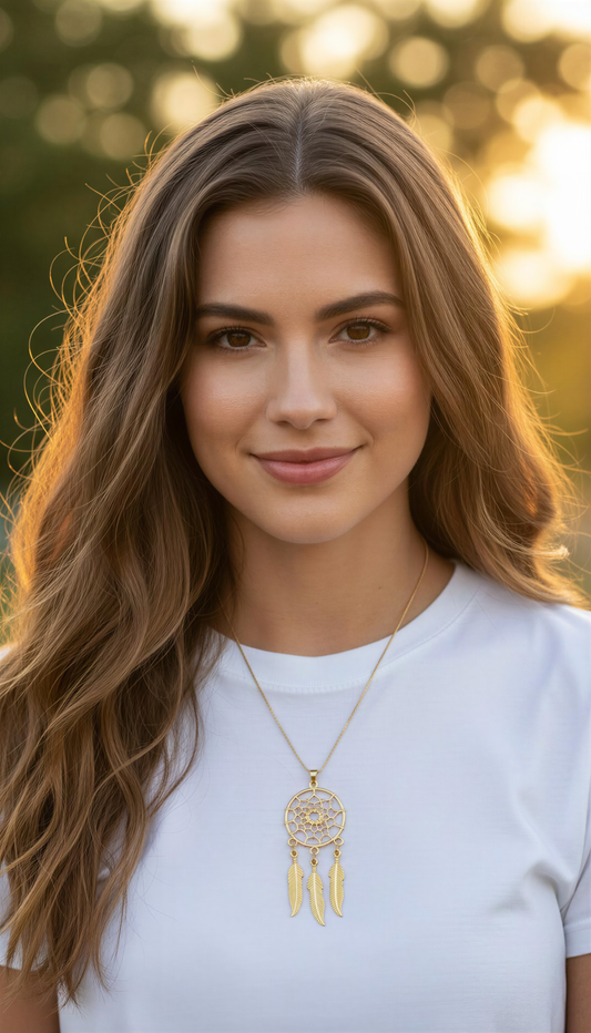Dream Catcher Necklace
