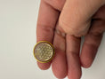 Load image into Gallery viewer, Flow Orgonite ring- small- Flower of Life
